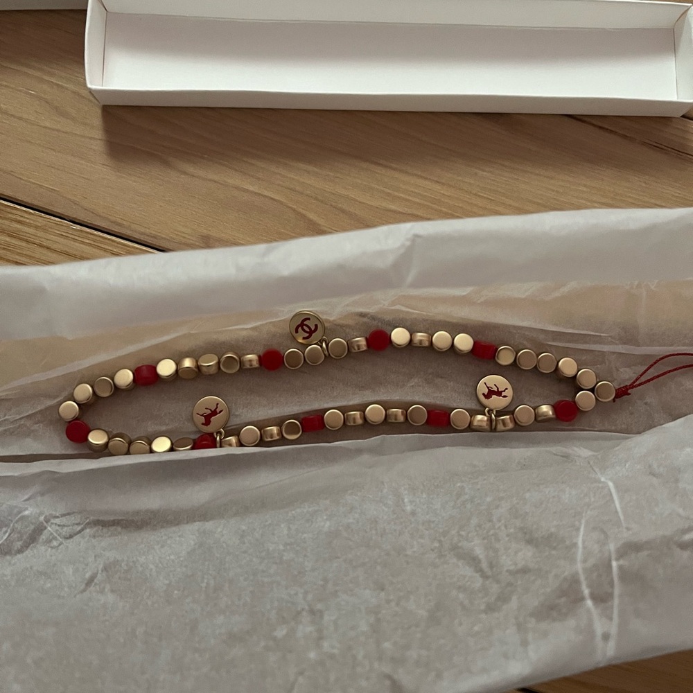 Chanel new year red phone charm